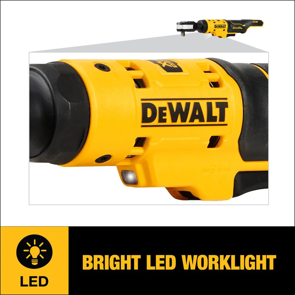 DeWALT DCF503B 12V 3/8 Brushless Li-Ion Open Head Ratchet - Bare Tool