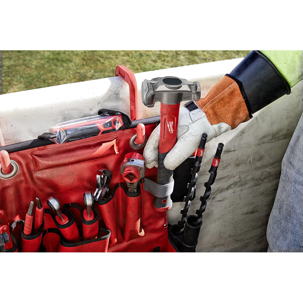 Milwaukee 48-22-9040 4 IN 1 Linemans Hammer w/ High Strength Fiberglass Handle