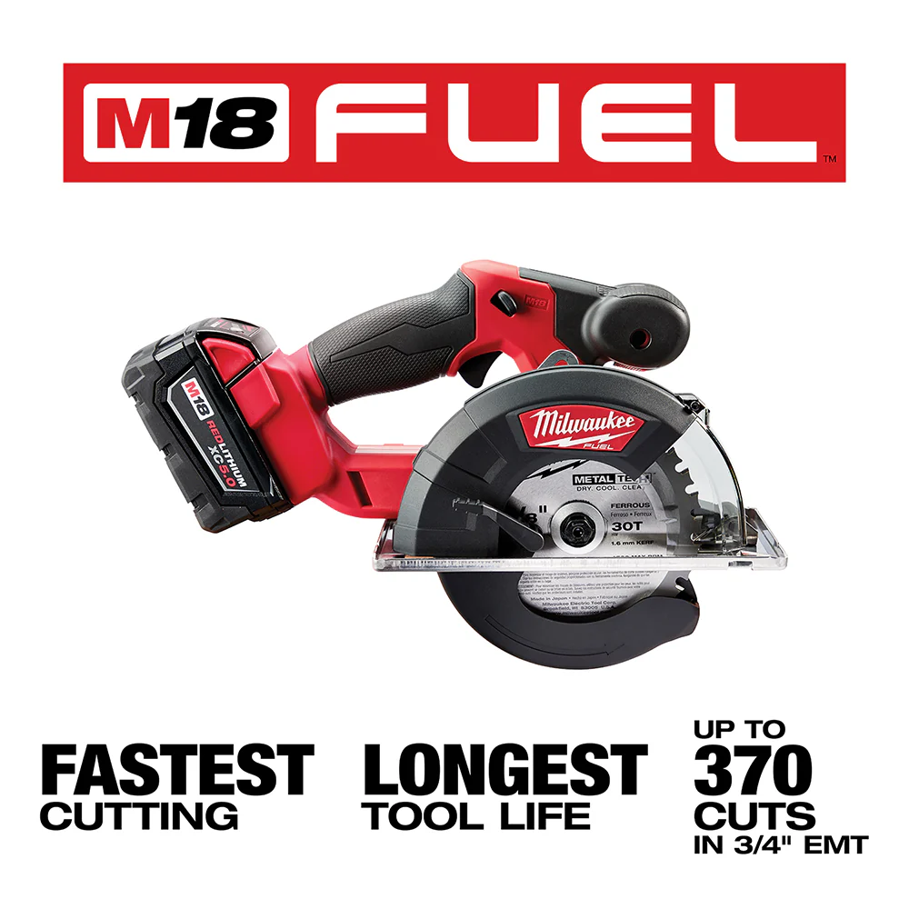Milwaukee 2782-20 M18 FUEL 18V 5-3/8-Inch Metal Cutting Circular Saw - Bare Tool