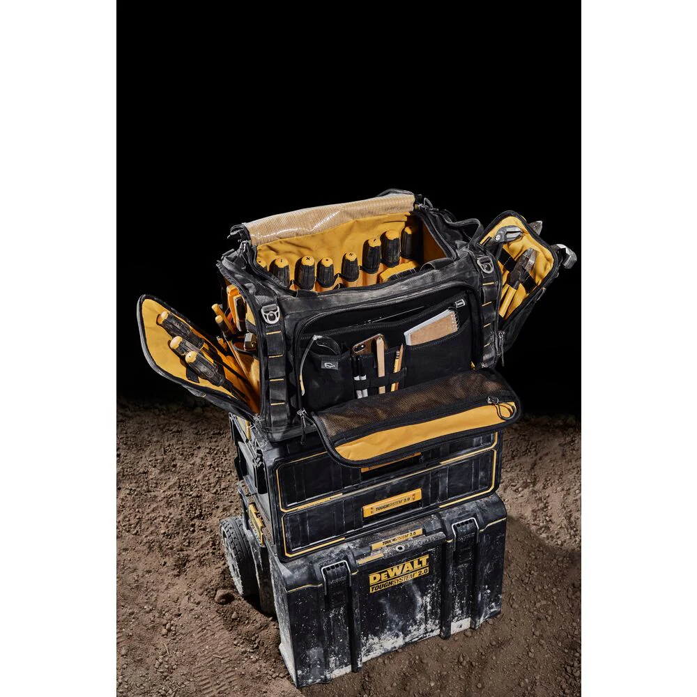 DeWALT DWST08300-KIT TOUGHSYSTEM 2.0 Large Toolbox w/ 50-Pocket Tool Bag