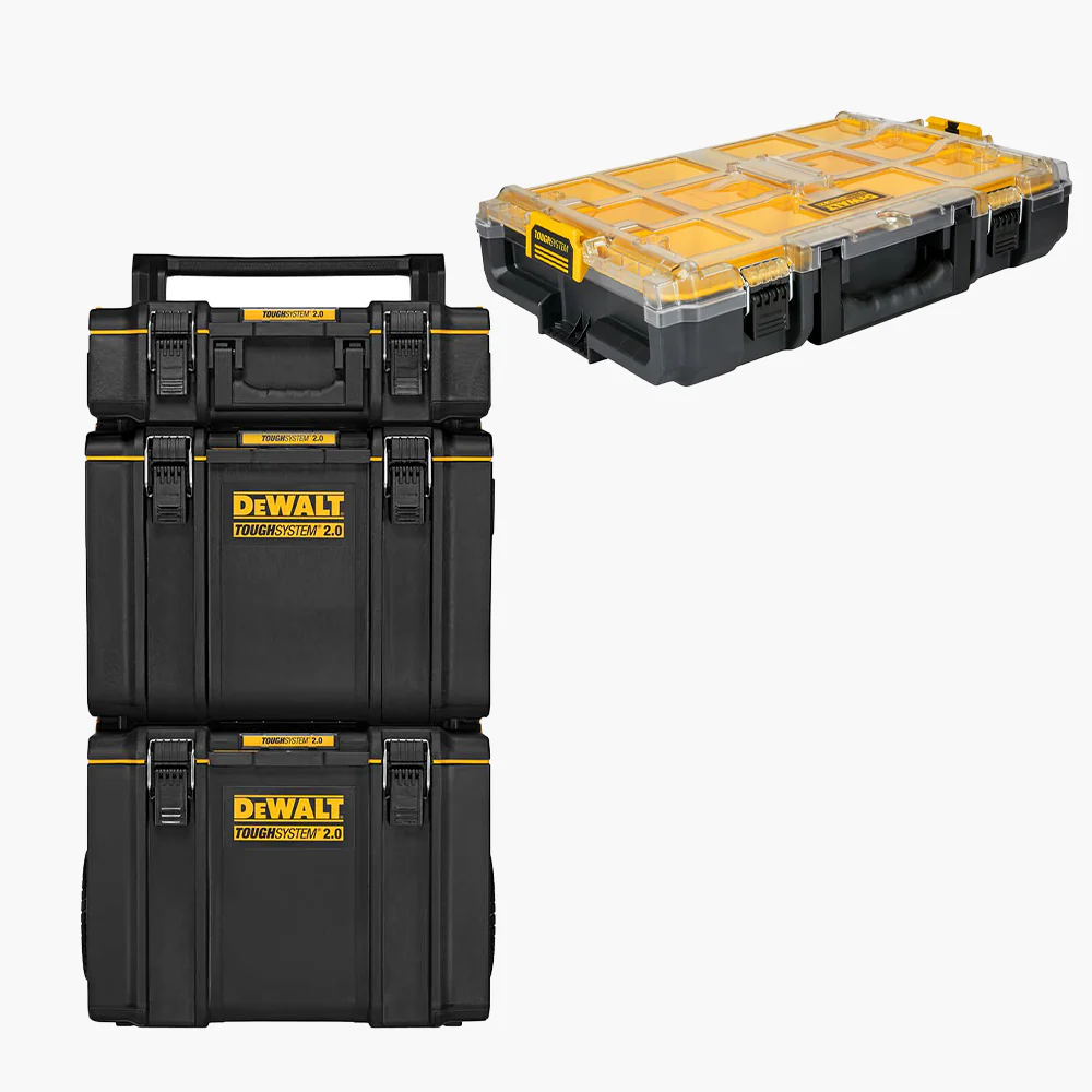 DeWALT DWST60436-KIT2 TOUGHSYSTEM 2.0 Rolling Tower w/ Full-Size Organizer
