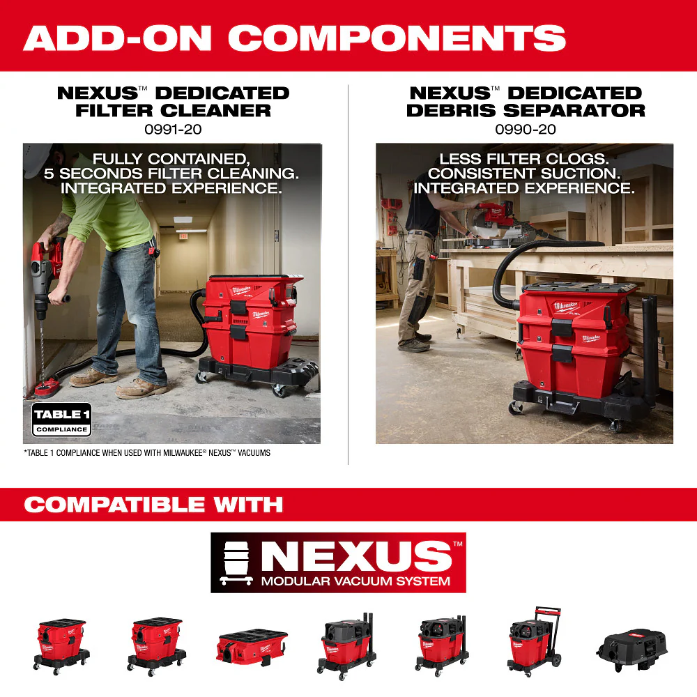 Milwaukee 0990-20 NEXUS Dedicated Debris Separator