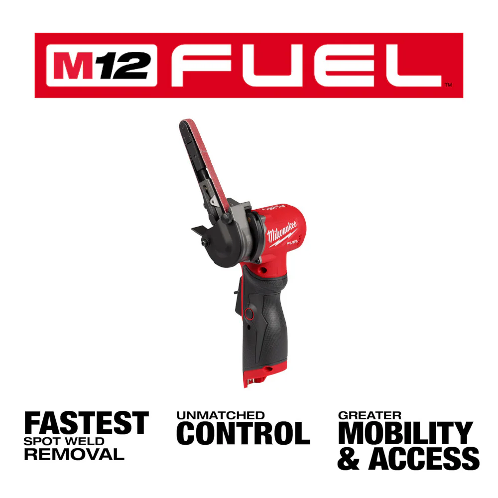 Milwaukee 2483-20 12V FUEL M12 3/8 X 13 Cordless Bandfile - Bare Tool