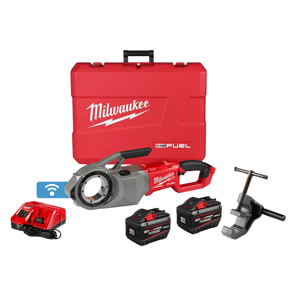 Milwaukee 2874-82HD M18 FUEL 18V Pipe Threader w/ ONE-KEY Kit - Recon