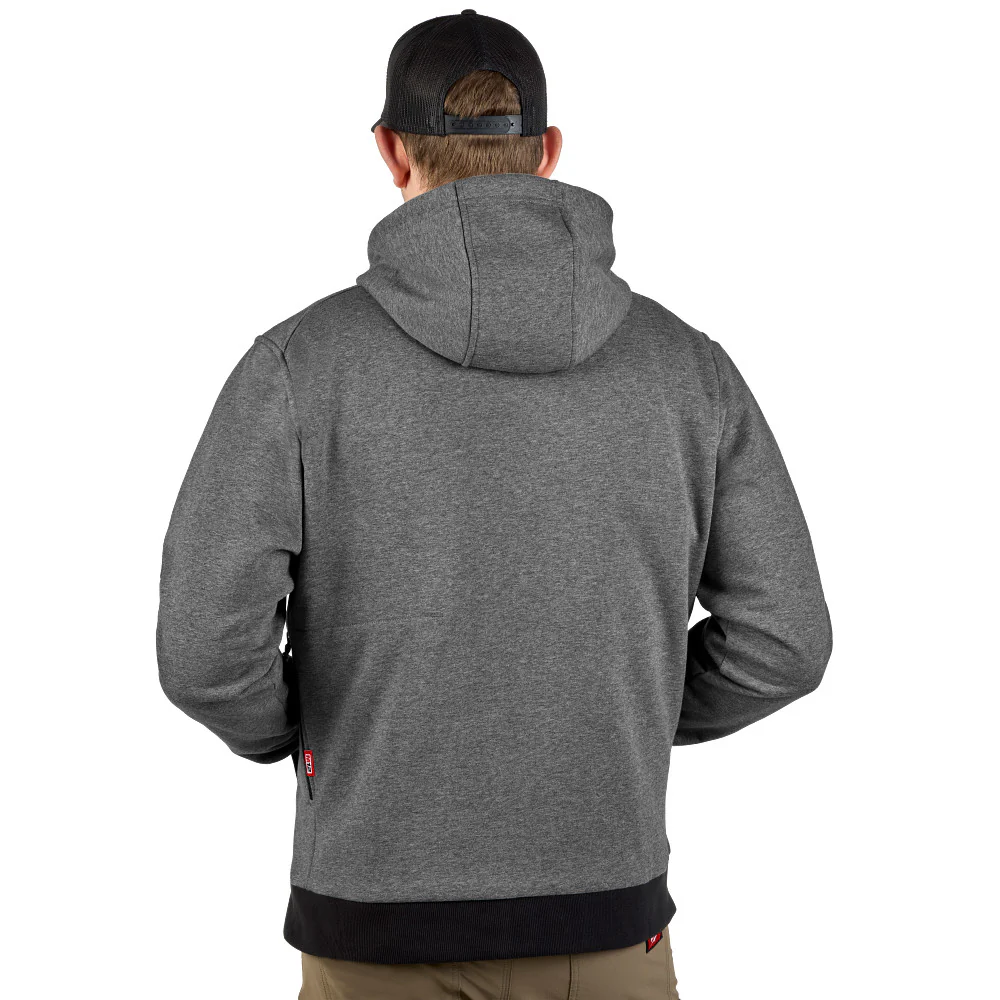 Milwaukee M200G-21M M12 12V Heated Hoodie - Gray Medium Comfortable Fit