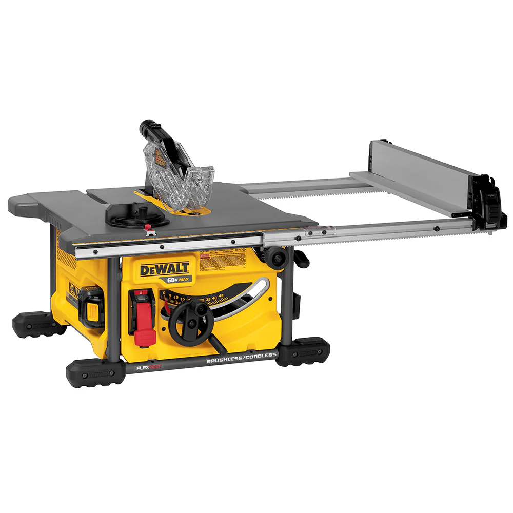 DeWALT DCS7485T1 60V FLEXVOLT 8-1/4-Inch Adjustable Table Saw Kit