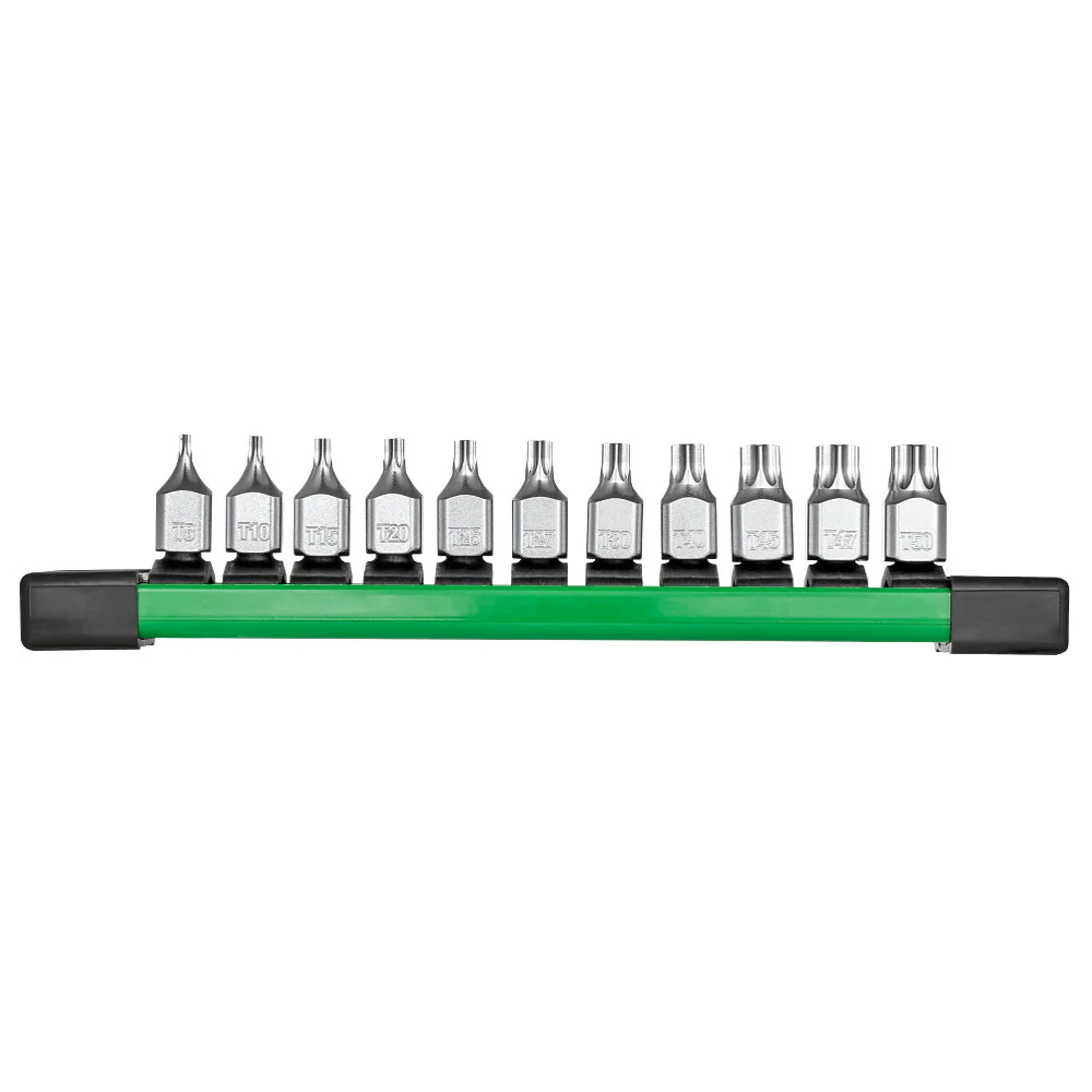 Milwaukee 48-22-9533 1/4 Drive Low-Profile TORX Bit Socket Set - 11 PC