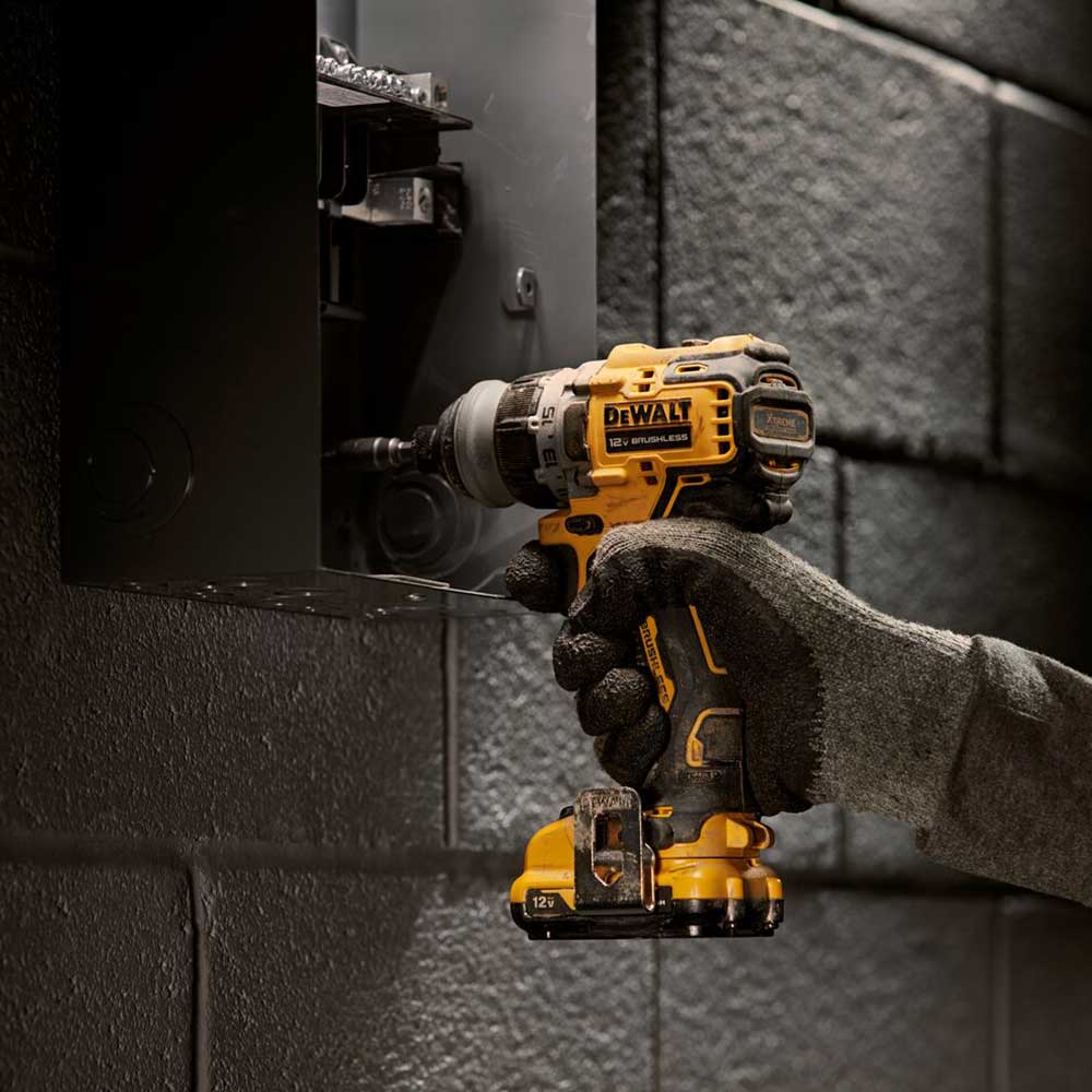 DeWALT DCD703F1 12V XTREME 5 in 1 Brushless Cordless Multi-Head Drill/Driver Kit