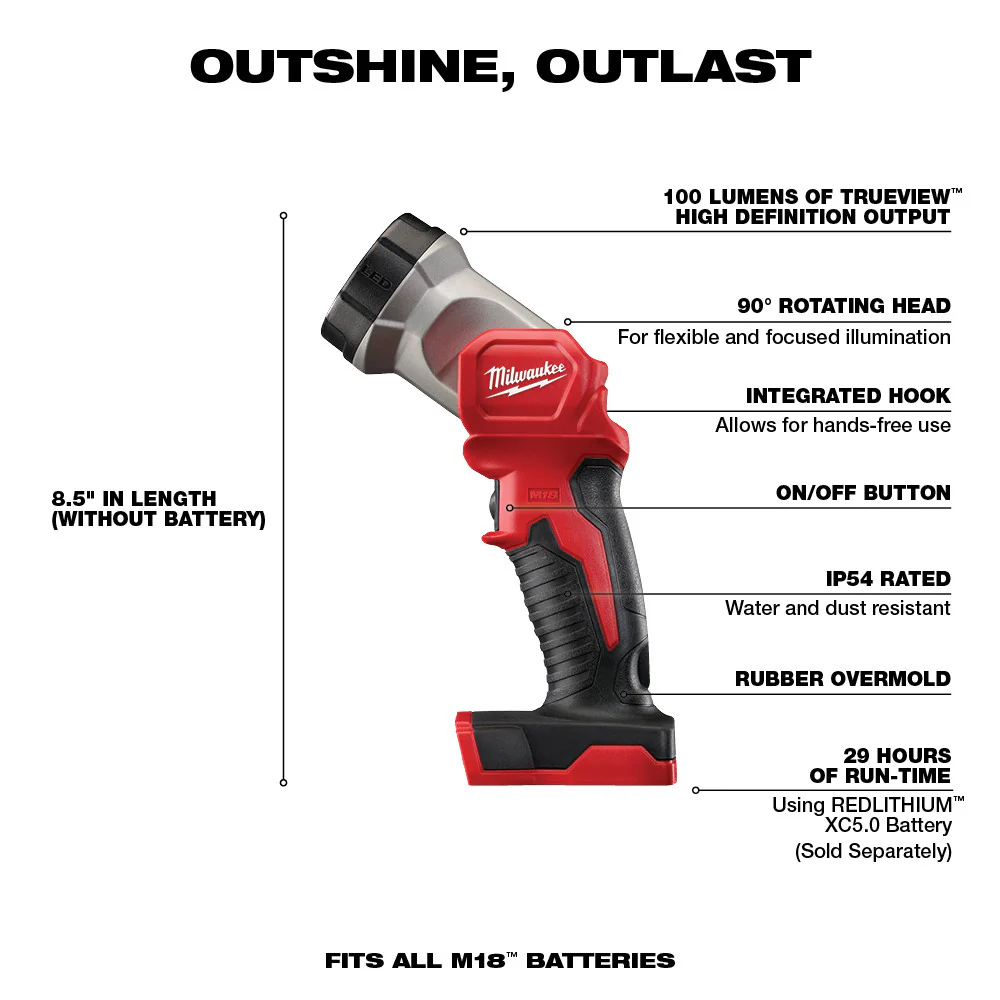 Milwaukee 2695-24C M18 18V 4 Tool Cordless Combo Kit w/ Circular Saw and Grinder
