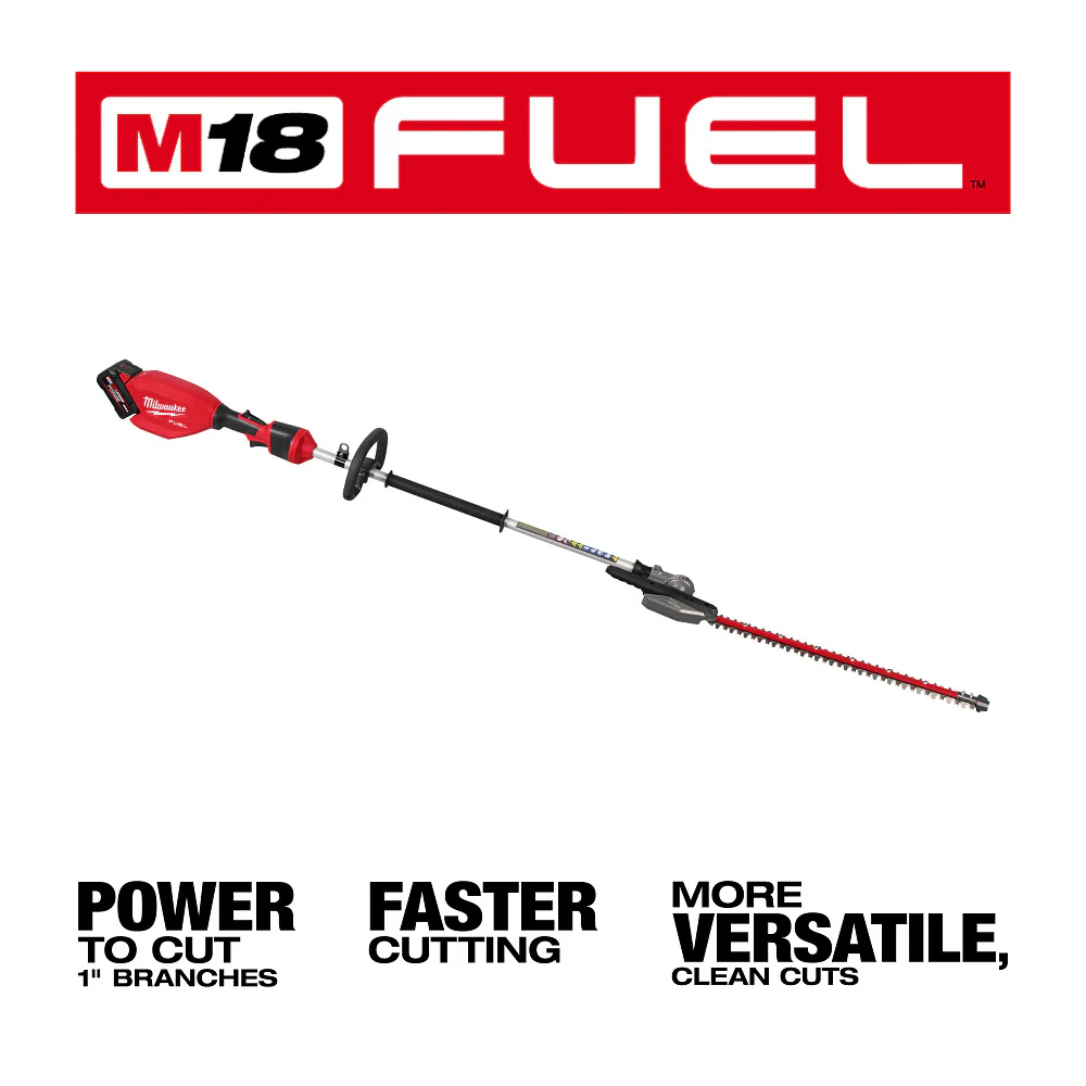 Milwaukee 3012-21 M18 FUEL 18V Pole Articulating Hedge Trimmer Kit