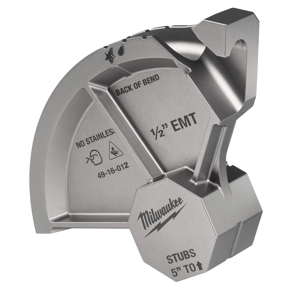 Milwaukee 49-16-0012 1/2 EMT Conduit Bending Heavy Duty Shoe