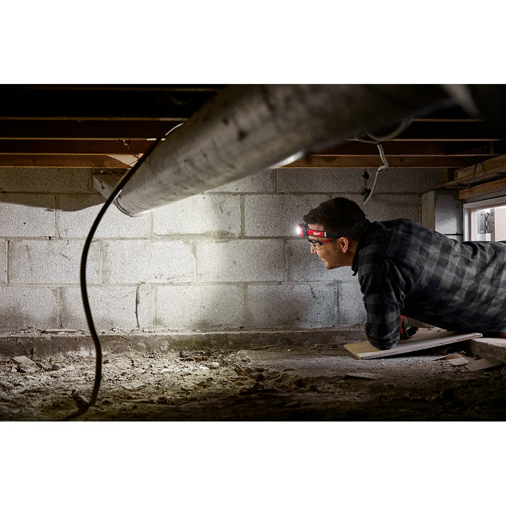 Milwaukee 2012R Rechargeable Magnetic Headlamp and Task Light w/ 450 Lumens