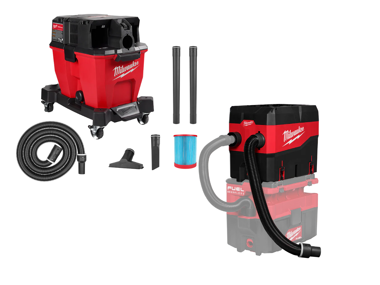 Milwaukee 0920-20DS M18 FUEL 9 Gallon Wet/Dry Vacuum w/ Debris Separator
