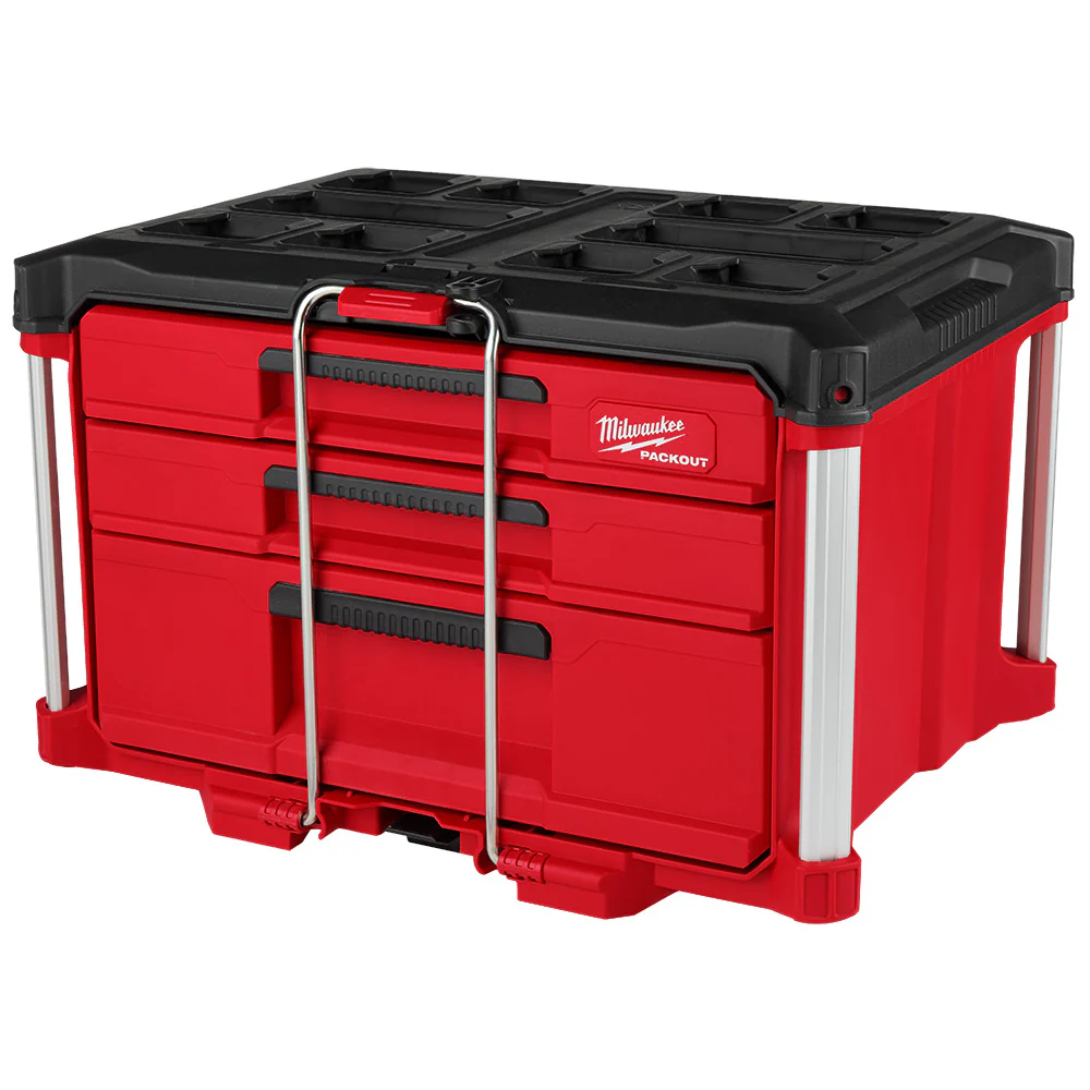 Milwaukee 48-22-8420 PACKOUT Rolling Drawer Tool Box with 2 Drawer Boxes