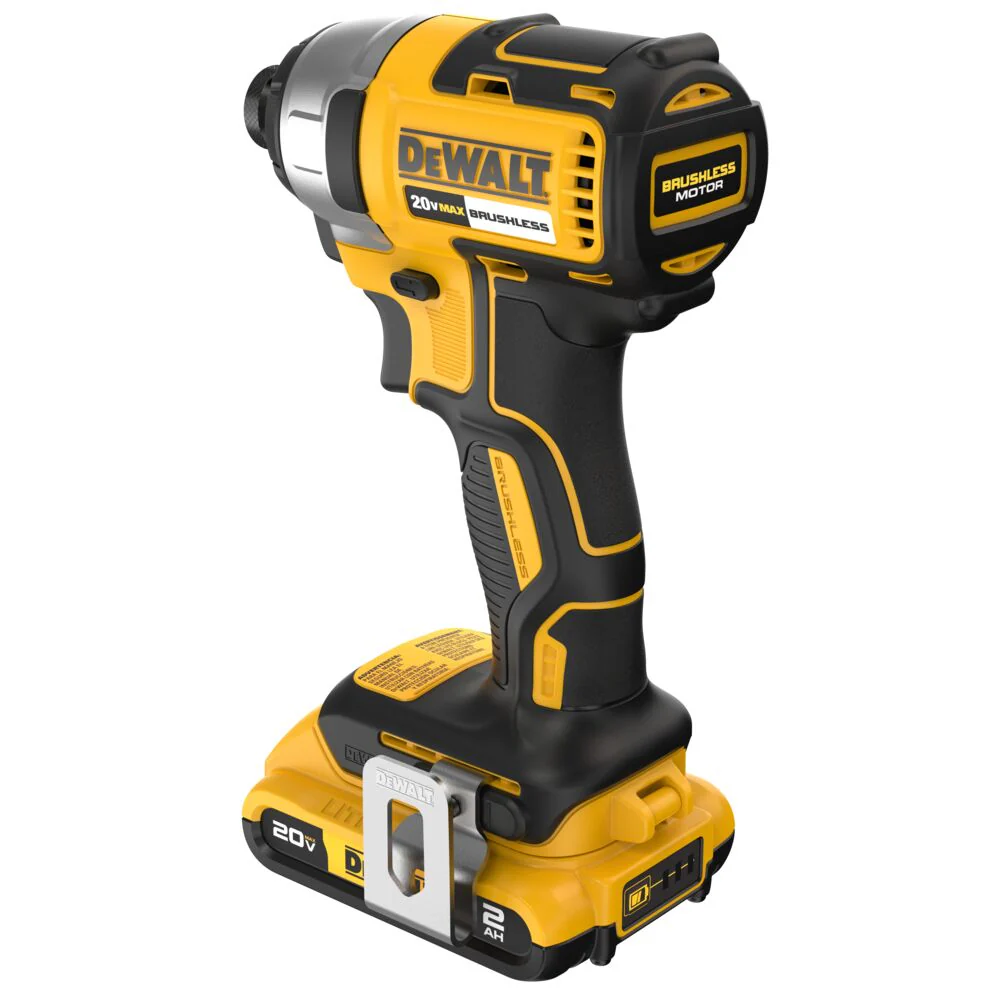 DeWALT DCF787D1 20V MAX 1/4 Brushless Li-Ion Impact Driver/Drill Kit