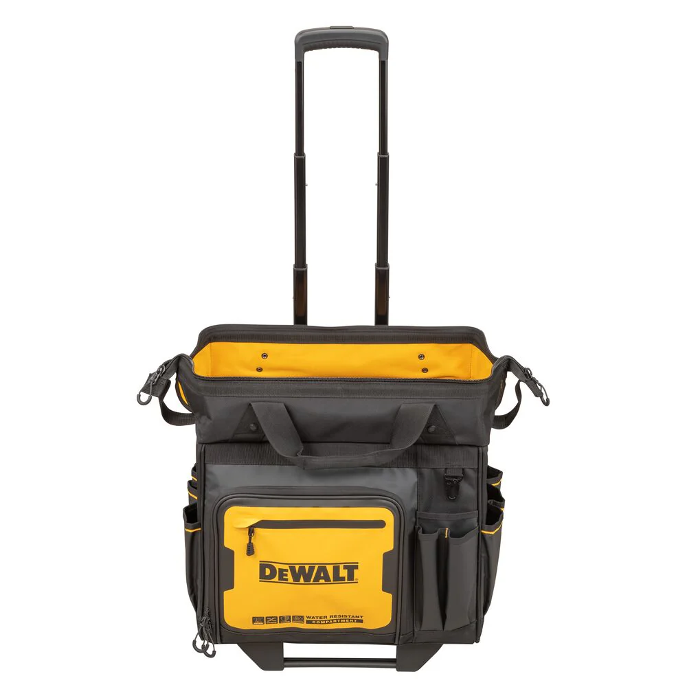 DeWALT DWST560107 18 PRO Durable Water Resistant Rolling Tool Bag
