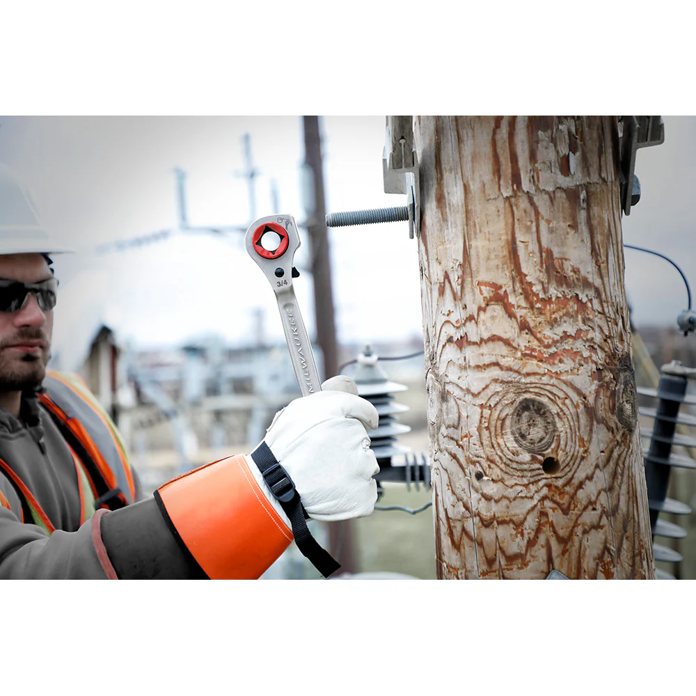 Milwaukee 48-22-9216 Lineman's 5-in-1 Ratcheting Wrench