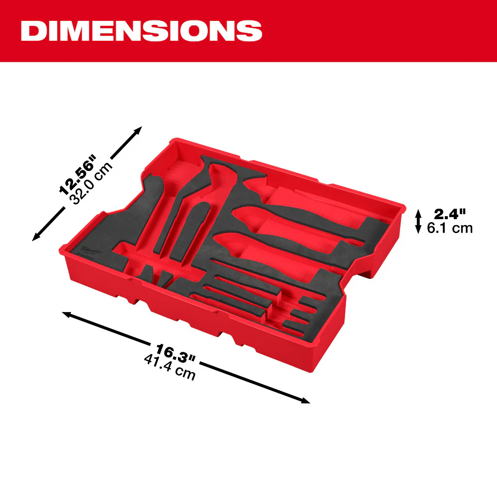 Milwaukee 48-22-0160 Pliers/Wrench Tool Set w/ PACKOUT Storage Drawers -  9PC