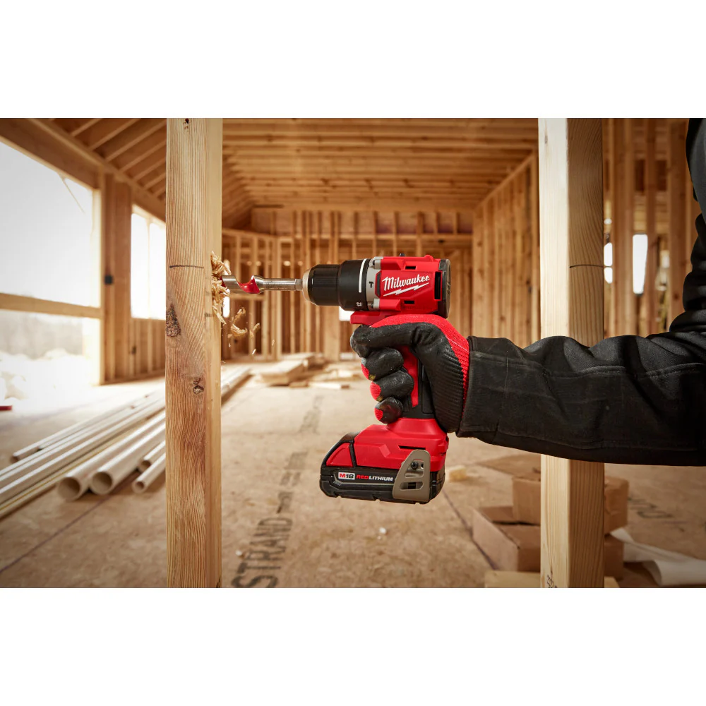 Milwaukee 3602-20 M18 18V 1/2 Compact Brushless Hammer Drill - Bare Tool