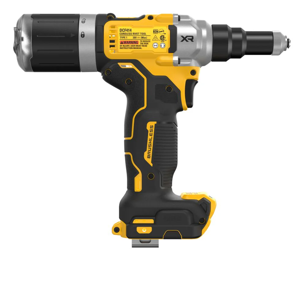 DeWALT DCF414B 20V MAX XR 1/4 Brushless Cordless Rivet Tool - Bare Tool