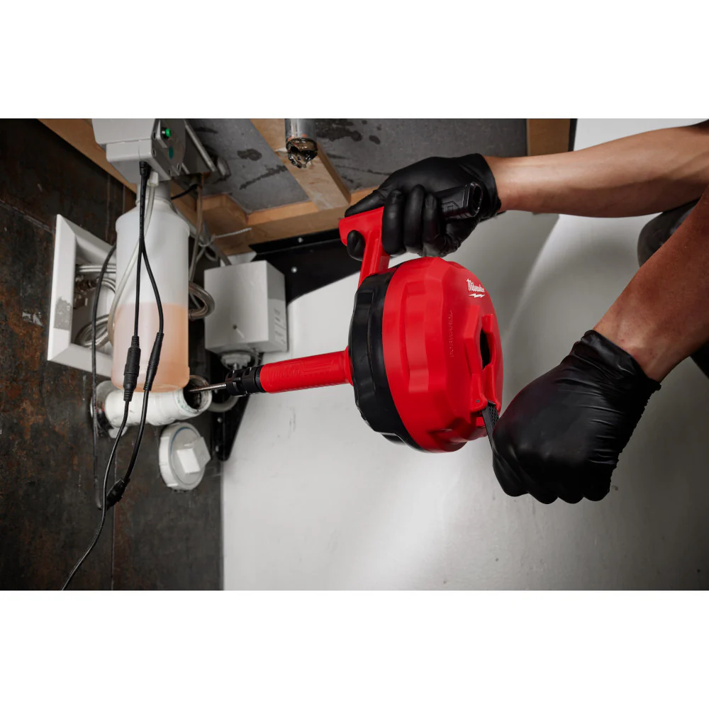 Milwaukee 48-2-57-60 25' Dual Grip Hand Auger w/ Quick Switch Cable Lock