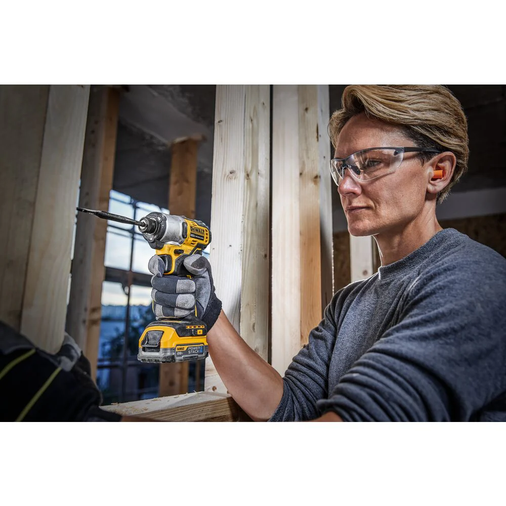DeWALT DCF840E1 20V MAX 1/4 Impact Driver w/ PowerStack Battery