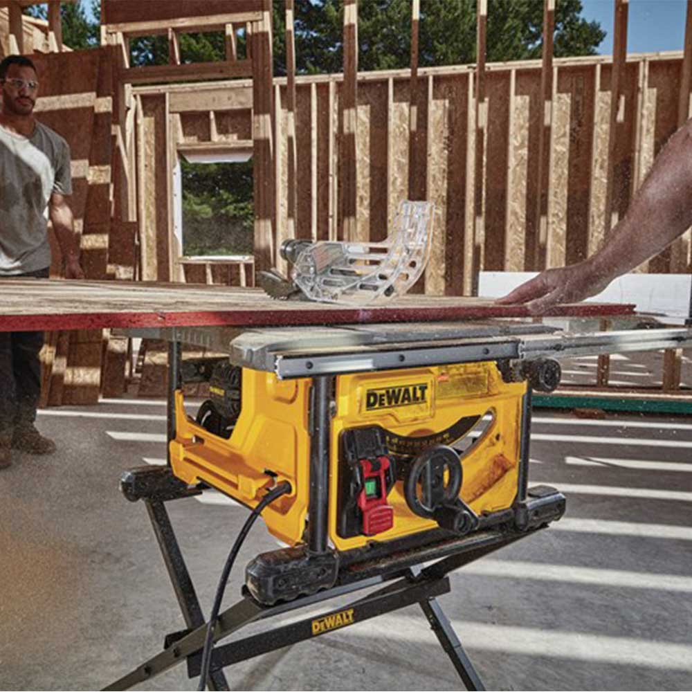 DeWALT DWE7485 120V 15 Amp 8-1/4 Corded Durable Compact Jobsite Table Saw