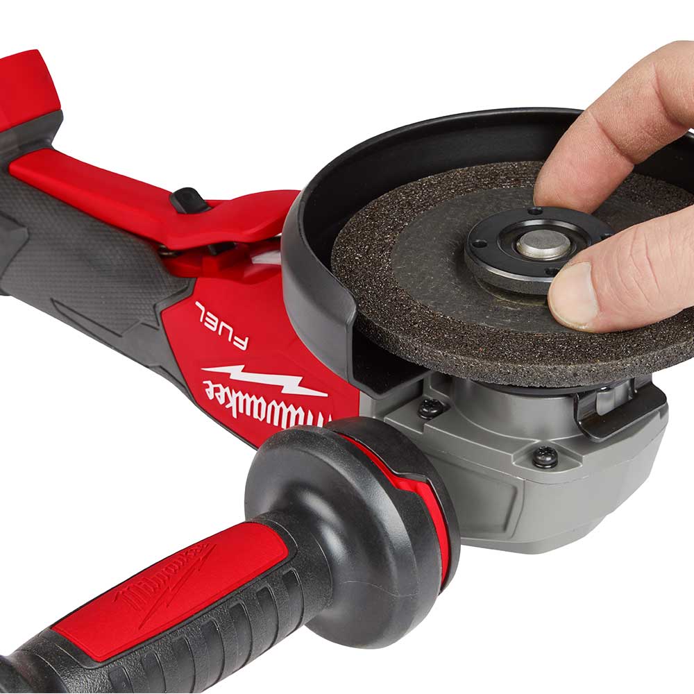 Milwaukee 2882-20 M18 FUEL 4-1/2 / 5 Paddle Switch Braking Grinder - Bare Tool