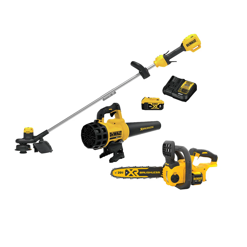DeWALT DCKO975M1-KIT-1 20V Cordless String Trimmer/Blower Combo Kit w/ Chainsaw