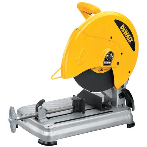 DeWALT D28715 14 5.5 HP Abrasive Metal Chop Saw - Quick Change Blade