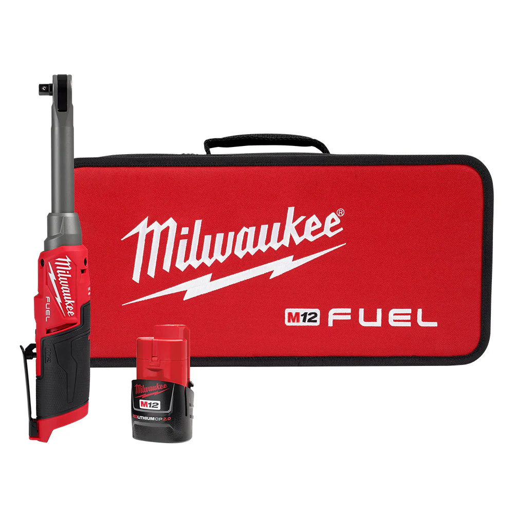 Milwaukee 2569-21 12V FUEL M12 3/8 Extended Reach High Speed Ratchet Kit
