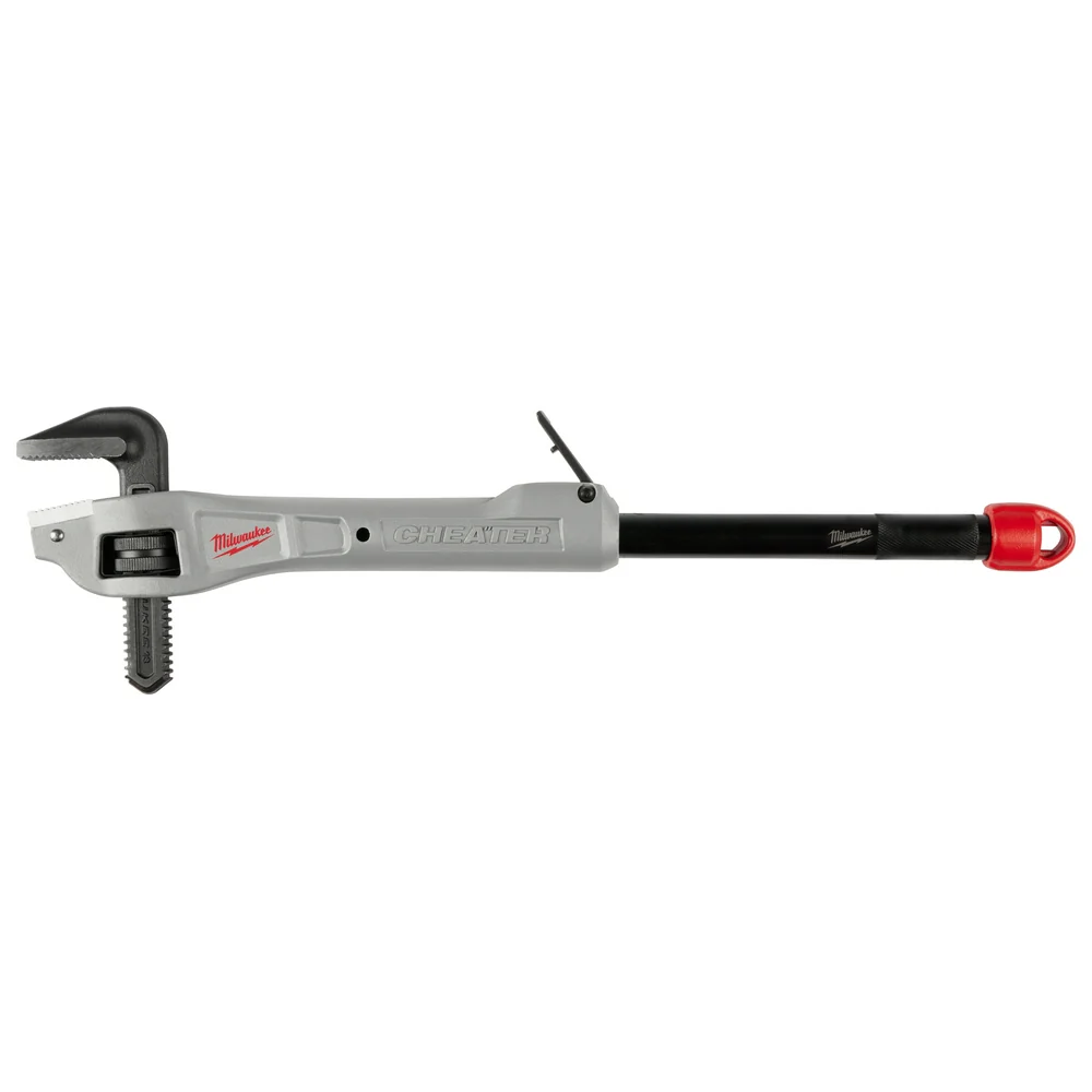 Milwaukee 48-22-7322 CHEATER Aluminum Offset Adaptable Pipe Wrench w/Quick Slide