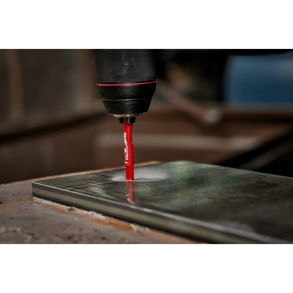 Milwaukee 49-56-0501 DIAMOND MAX 1/4 Diamond Grit Hole Saw Bit Set - 2 pk