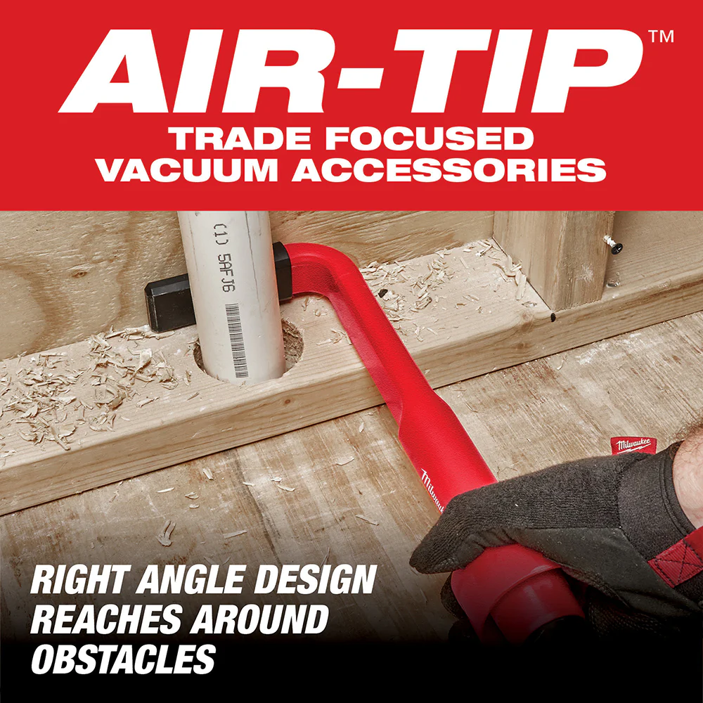 Milwaukee 49-90-2026 AIR-TIP 4-in-1 Right Angle Cleaning Tool Attachment