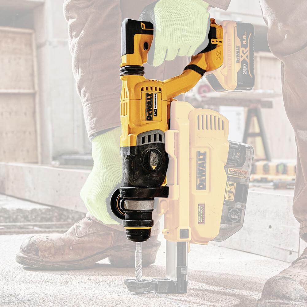 DeWALT DCH263B 20V 1-1/8 Inch SDS-Plus D-Handle Rotary Hammer. Bare Tool