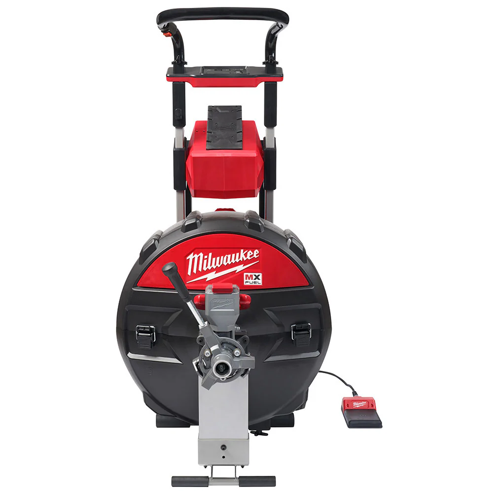 Milwaukee MXF501-1CP MX FUEL Cordless Lithium-Ion Sewer Drum Machine POWERTREDZ