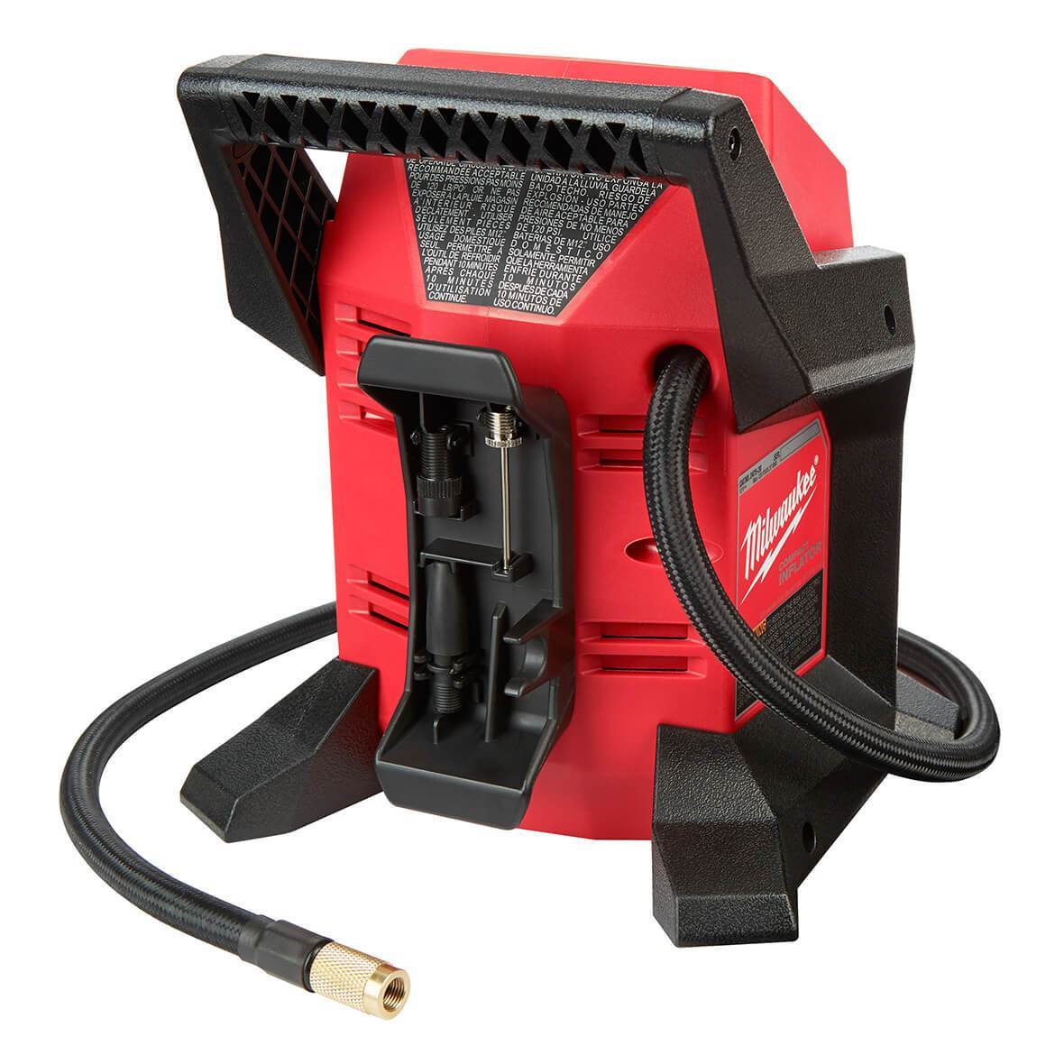 Milwaukee 2475-20 M12 12V 120 PSI Cordless Compact Tire Inflator - Bare Tool