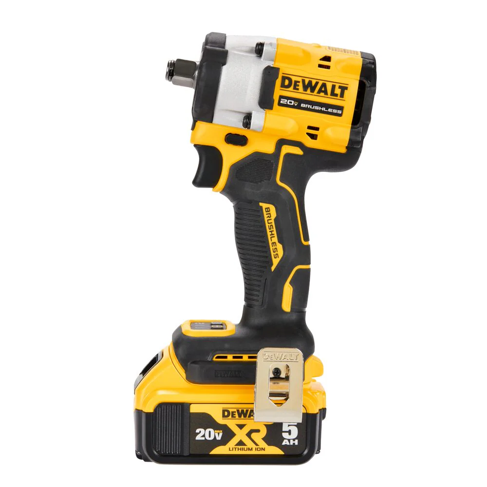 DeWALT DCF921P2 20V MAX ATOMIC 1/2 Compact Impact Wrench w/ Hog Ring Anvil Kit