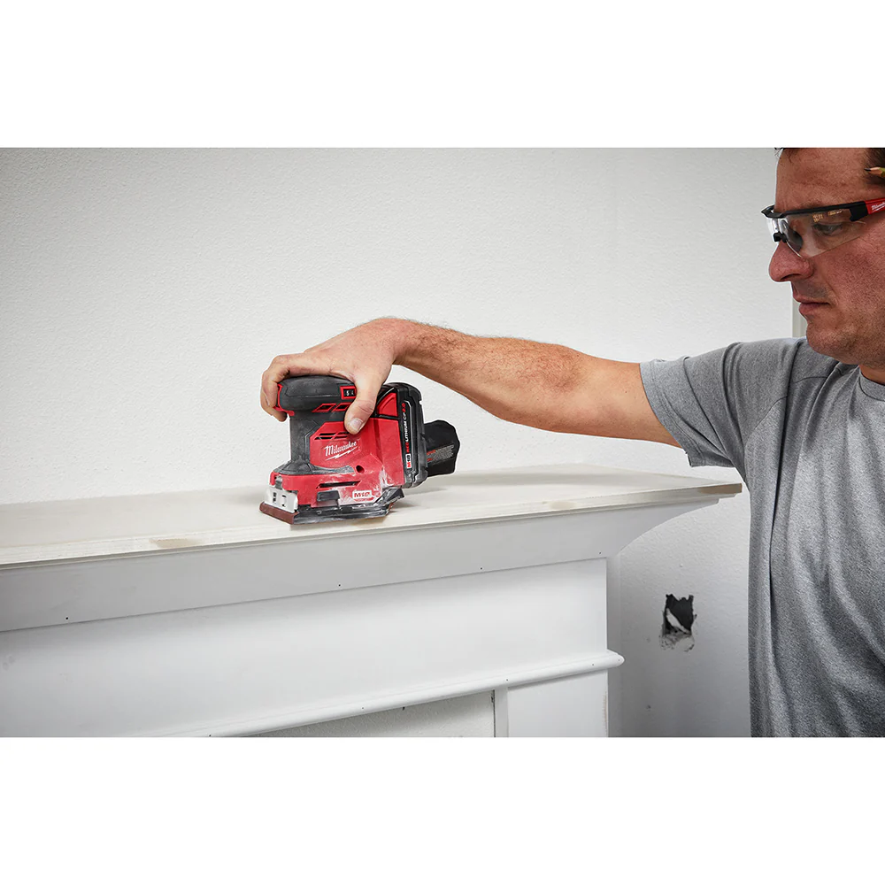 Milwaukee 2649-20 M18 18V 1/4 Cordless Orbital Sheet Sander - Bare Tool