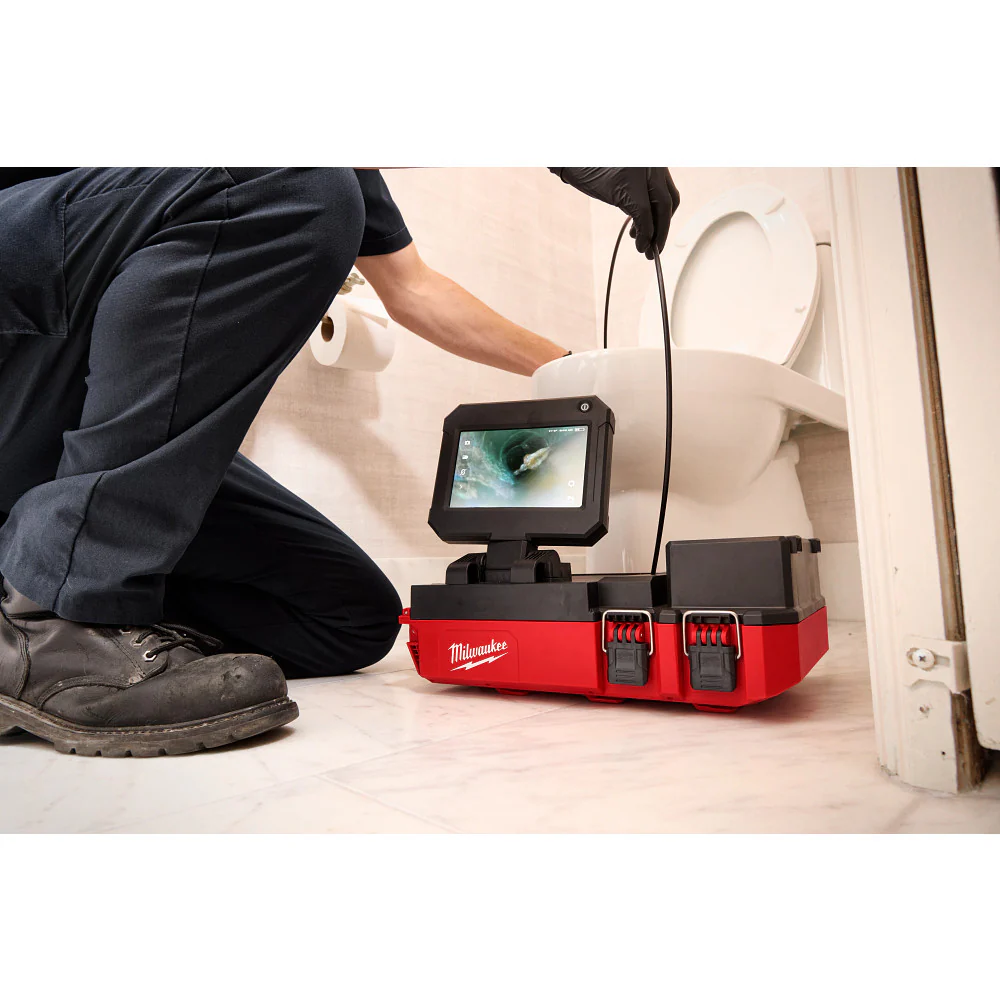 Milwaukee 3154-20 M12 12V 75' Drain Camera w/ PACKOUT Compatibility - Bare Tool