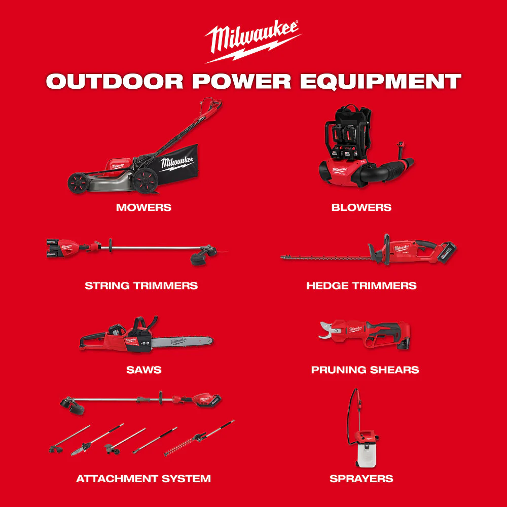 Milwaukee 2823-20 M18 FUEL 18V 21 Self-Propelled Dual Battery Mower - Bare Tool