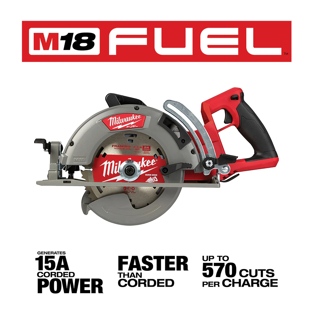 Milwaukee 2830-80 M18 FUEL 7-1/4 Rear Handle Circular Saw - Bare Tool Recon