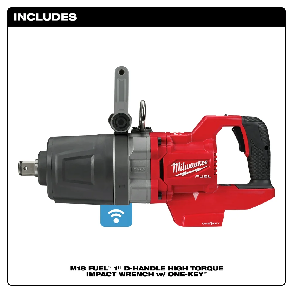 Milwaukee 2868-80 M18 FUEL 18V 1 D-Handle Impact Wrench - Bare Tool. Recon