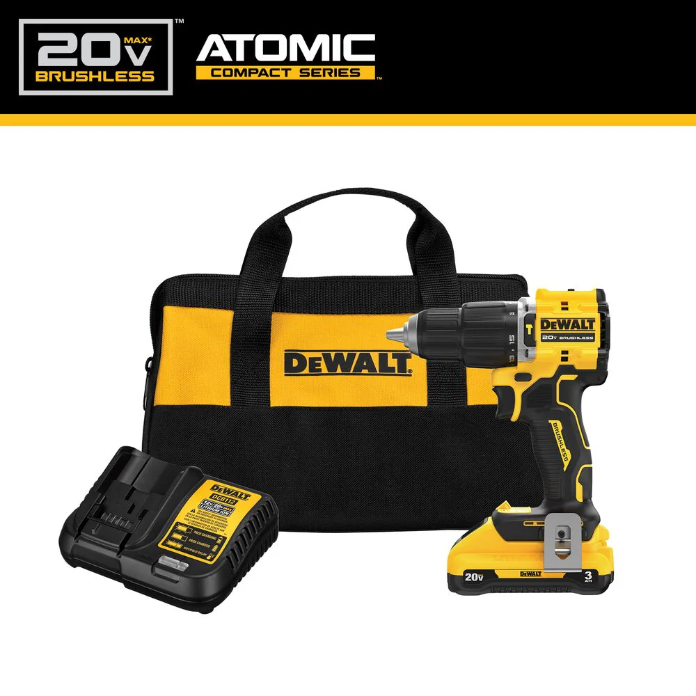 DeWALT DCD799L1 20V ATOMIC MAX 1/2 Brushless Cordless Hammer Drill Kit