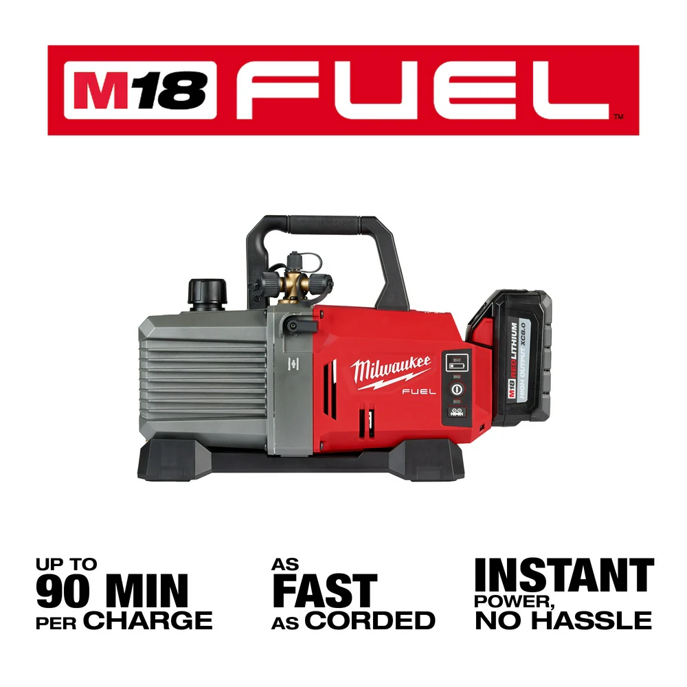 Milwaukee 2941-21 M18 FUEL 18V 5 CFM Cordless Li-Ion Vacuum Pump Kit