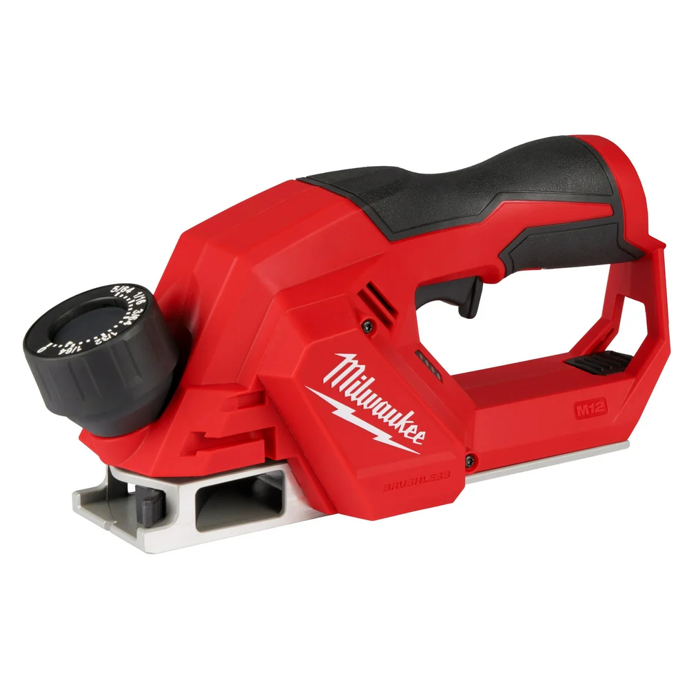 Milwaukee 2524-20X4 M12 12V Brushless 2 Planer w/ 4AH Battery