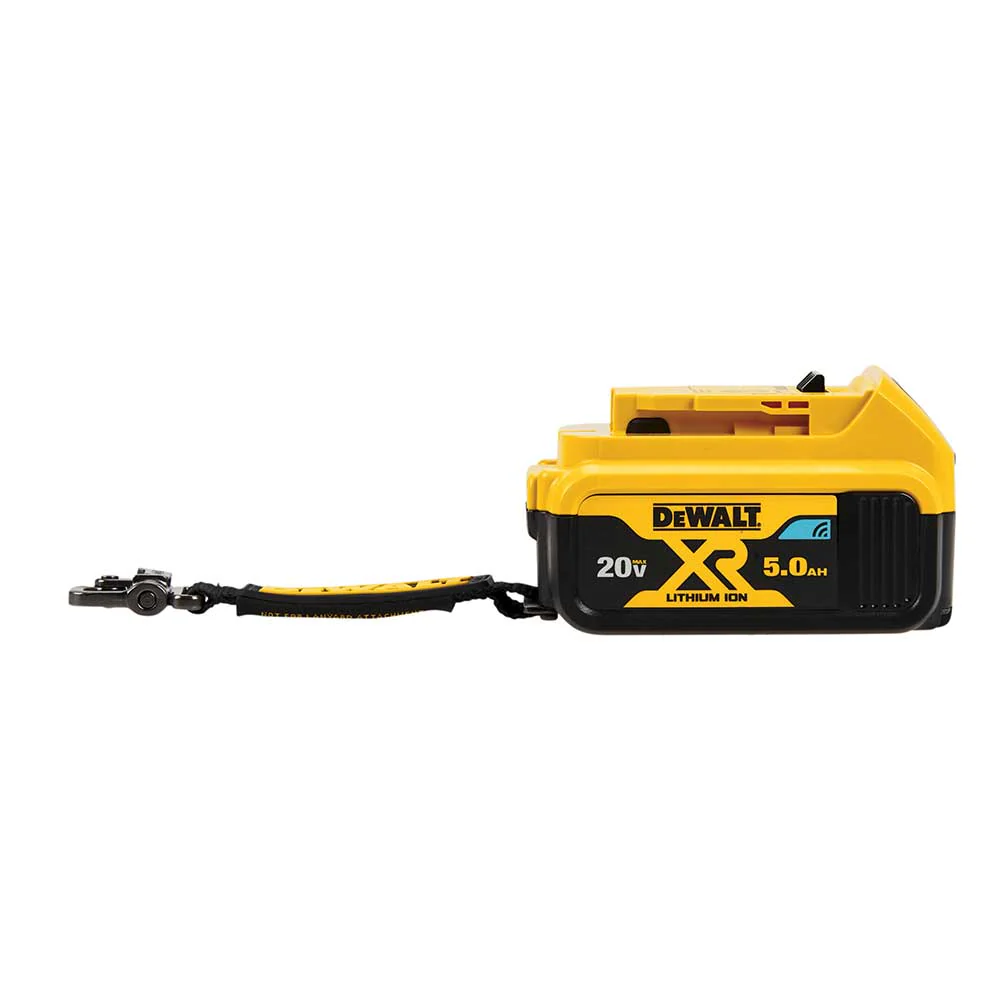 DeWALT DCB205BTLR 20V MAX 5 Ah Li-Ion Battery w/ Bluetooth Lanyard Ready