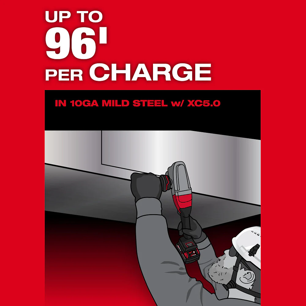 Milwaukee 3476-20 M18 FUEL 18V 10 Gauge Li-Ion Cordless Nibbler - Bare Tool