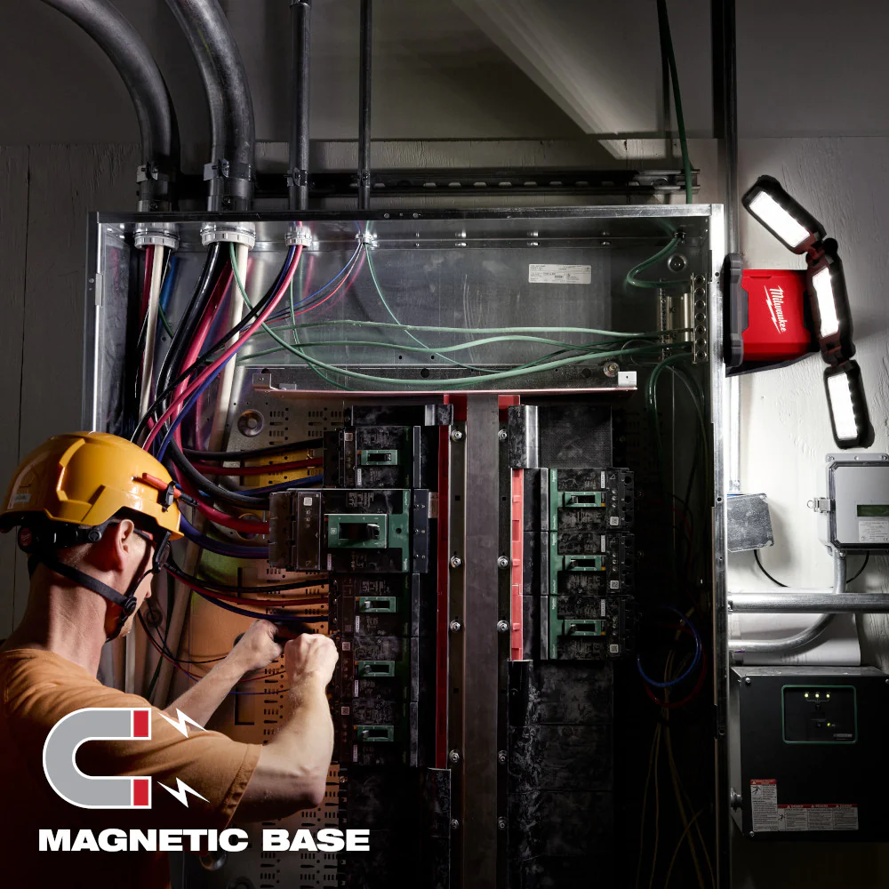 Milwaukee 3697-22Light M18 FUEL 18V 2-Tool Combo Kit w/ M18 Triple Panel Light