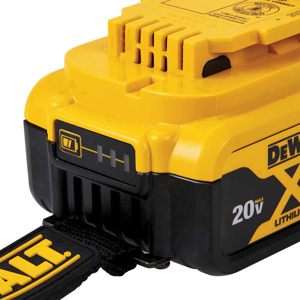 DeWALT DCB205BTLR 20V MAX 5 Ah Li-Ion Battery w/ Bluetooth Lanyard Ready